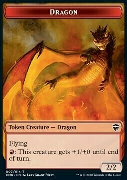 Dragon // Salamander Warrior Card Front