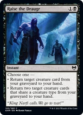 Risvegliare i Draugr Card Front