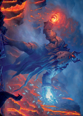 Art Series: Aegar, the Freezing Flame Card Front