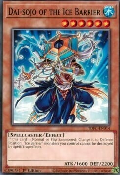Dai-sojo of the Ice Barrier Card Front