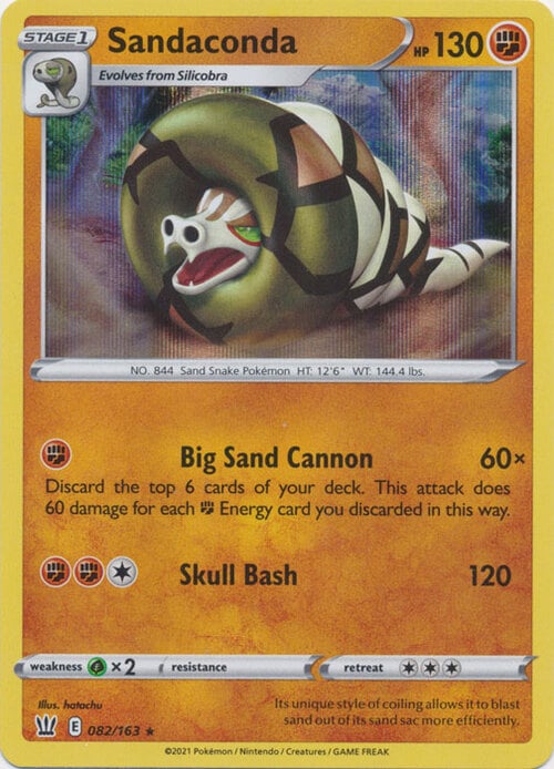Sandaconda Card Front