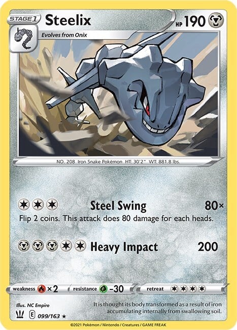 Steelix Card Front