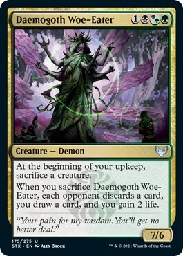 Daemogoth Woe-Eater Card Front