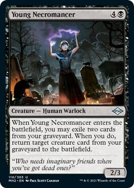 Giovane Necromante Card Front