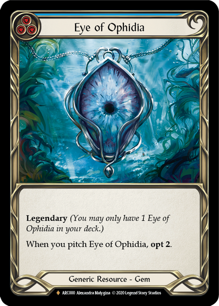 Eye of Ophidia Card Front
