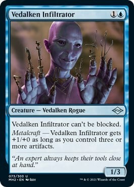 Infiltrata Vedalken Card Front