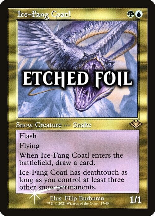 Ice-Fang Coatl Card Front