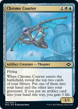 Chrome Courier Card Front