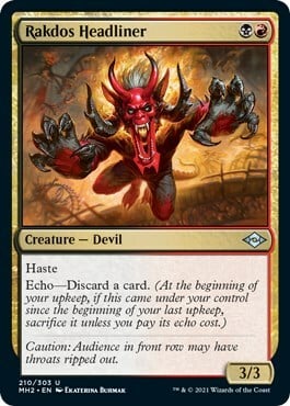 Capofila Rakdos Card Front