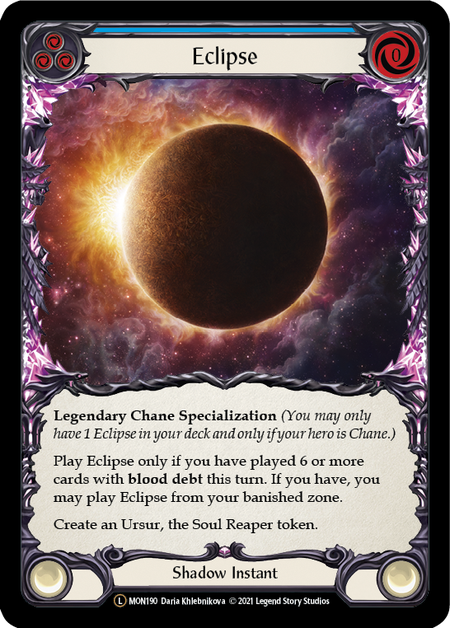 Eclipse Card Front