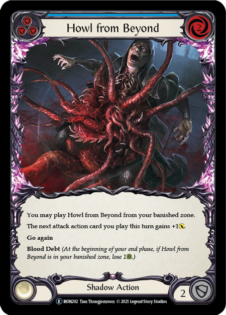 Howl from Beyond (Blue) Card Front
