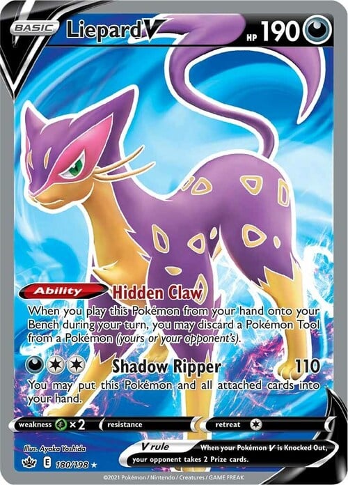 Liepard V Card Front
