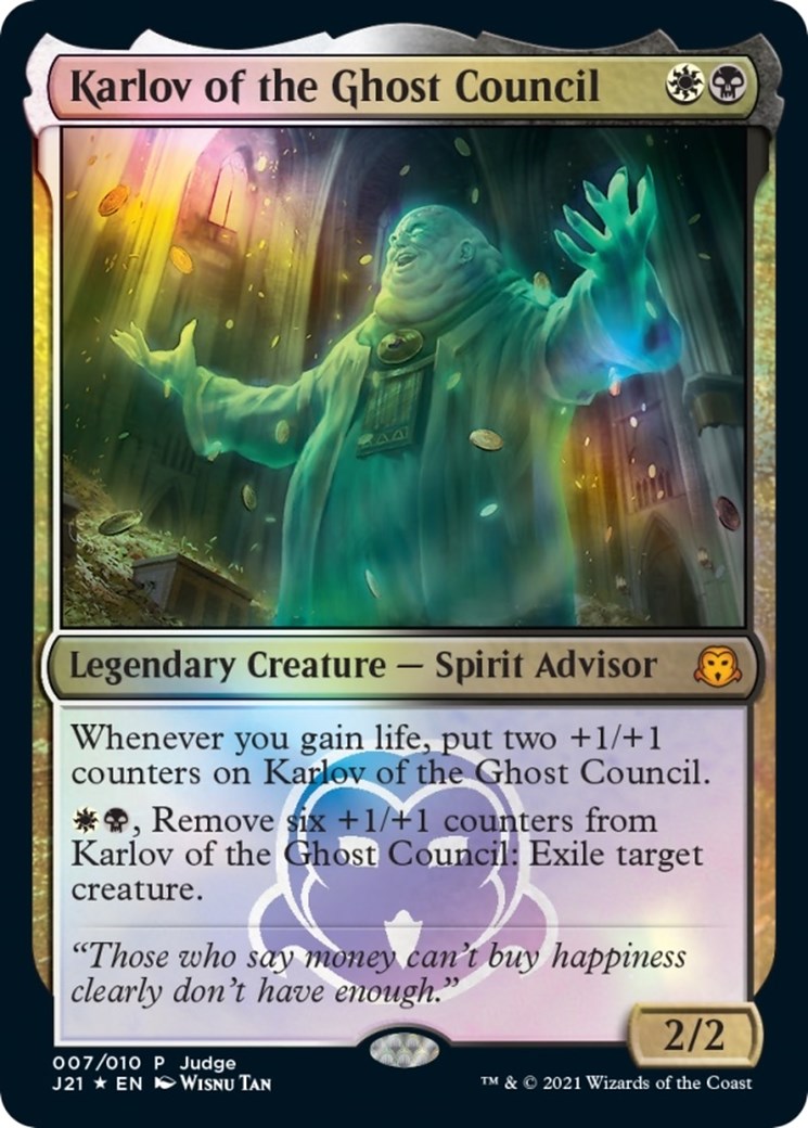 Karlov del Concilio fantasmal Judge Gift Cards Magic CardTrader