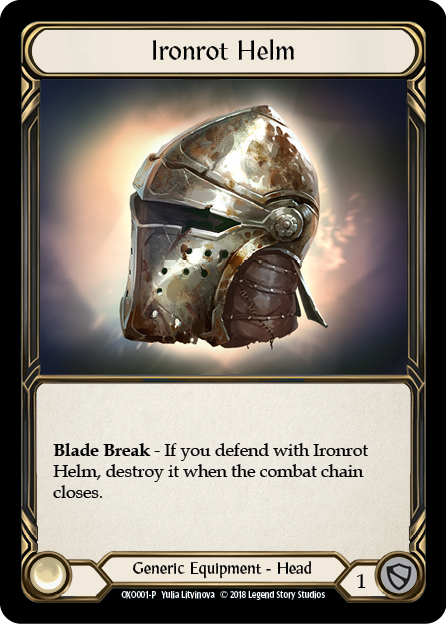 Ironrot Helm Card Front
