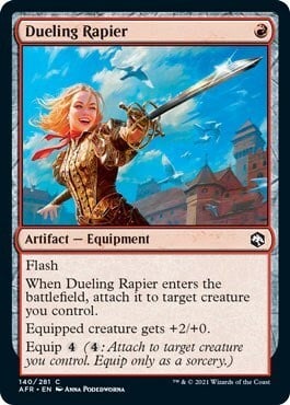 Dueling Rapier Card Front