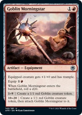 Goblin Morningstar Card Front