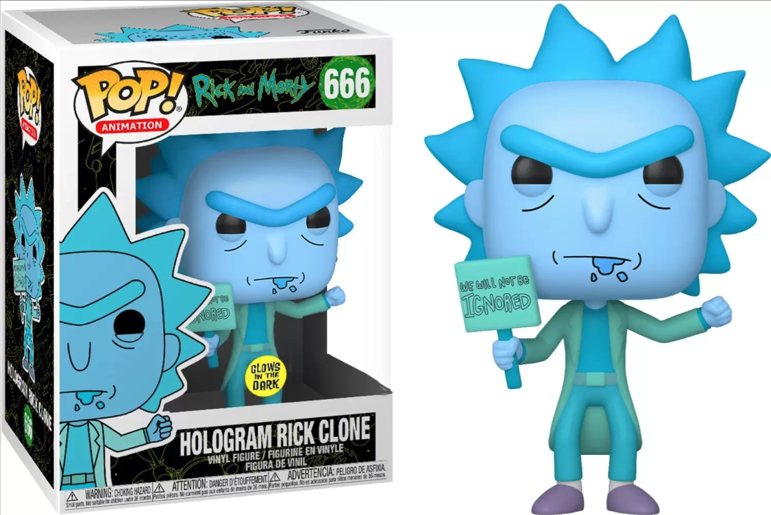 Hologram Rick Clone Rick and Morty | Funko | CardTrader