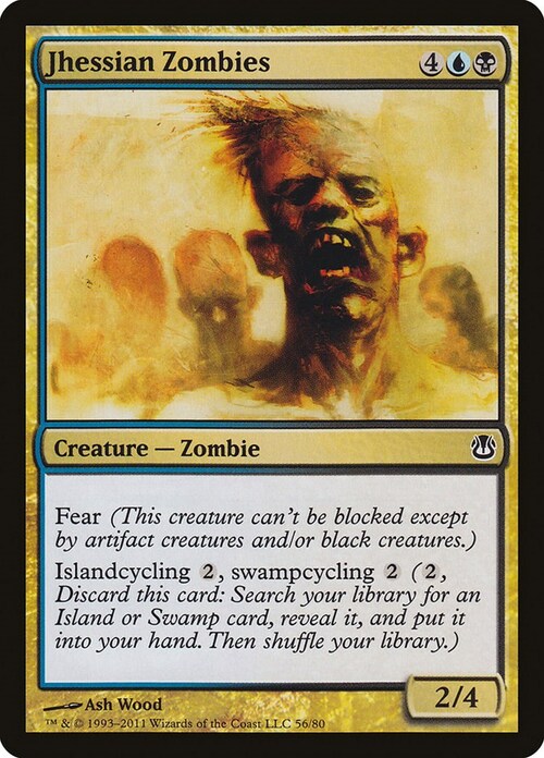 Zombie di Jhess Card Front