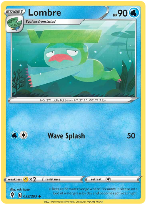 Lombre [Wave Splash] Card Front