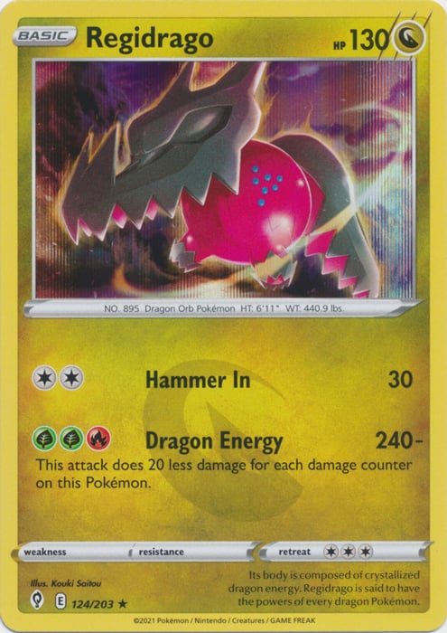 Regidrago Card Front