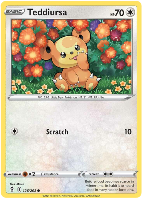 Teddiursa [Scratch] Card Front