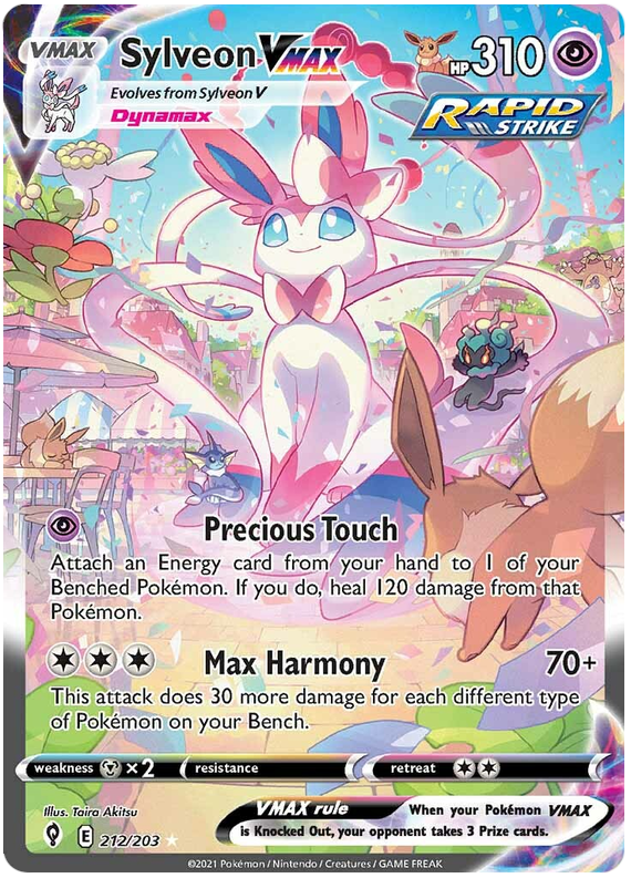 Sylveon-V (74/203), Busca de Cards