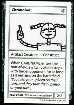 Chronobot Card Front