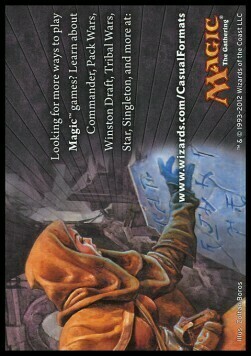 Tip: Casual Formats Card Front