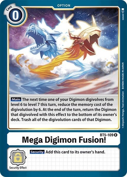 Mega Digimon Fusion! Frente
