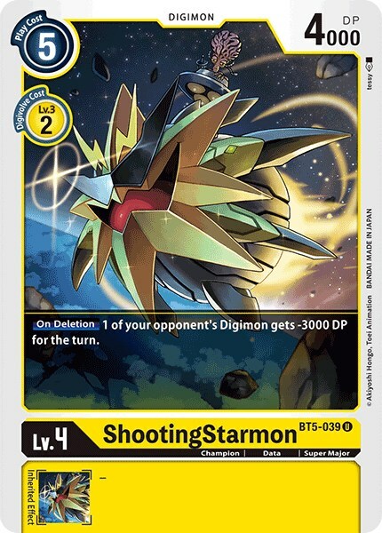 ShootingStarmon Frente