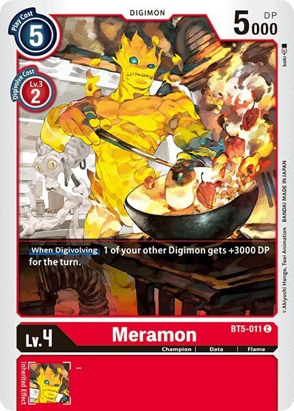 Meramon Card Front