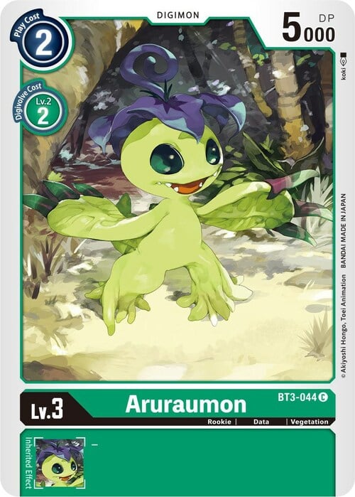 Aruraumon Card Front