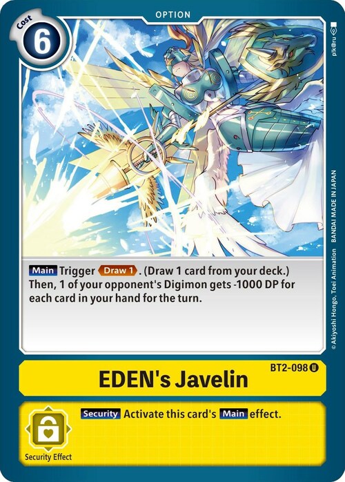 Eden's Javelin Frente