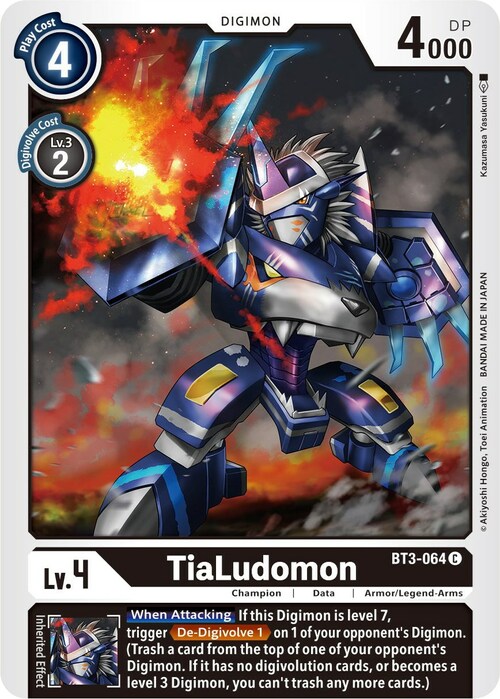 TiaLudomon Card Front