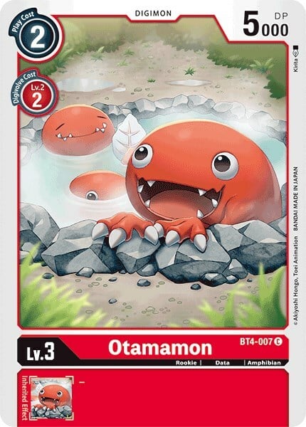 Otamamon Card Front