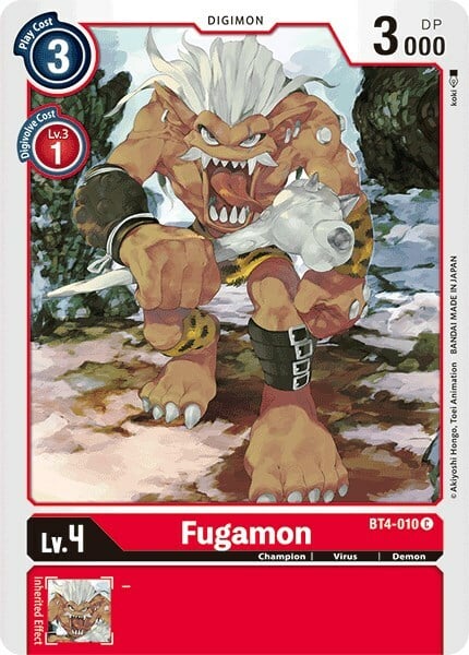 Fugamon Card Front