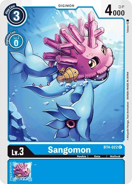 Sangomon Card Front