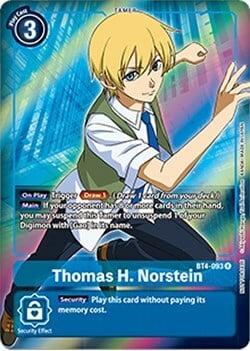 Thomas H. Norstein Card Front