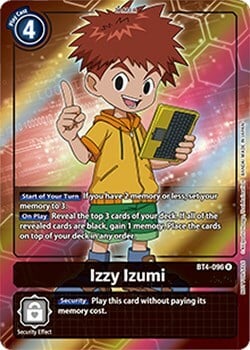 Izzy Izumi Card Front