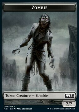 Zombie // Weird Card Front