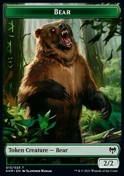Bear // Dwarf Berserker Card Front
