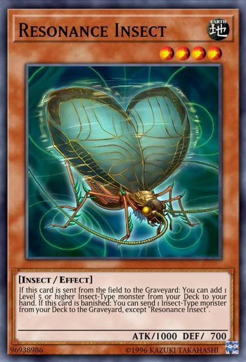 Resonance Insect Card Front
