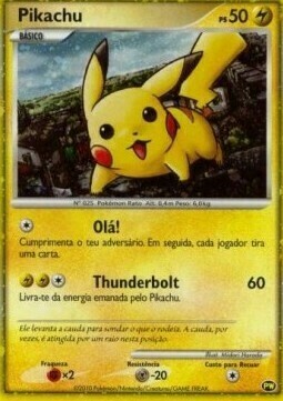 Pikachu [Ciao! | Fulmine] Card Front