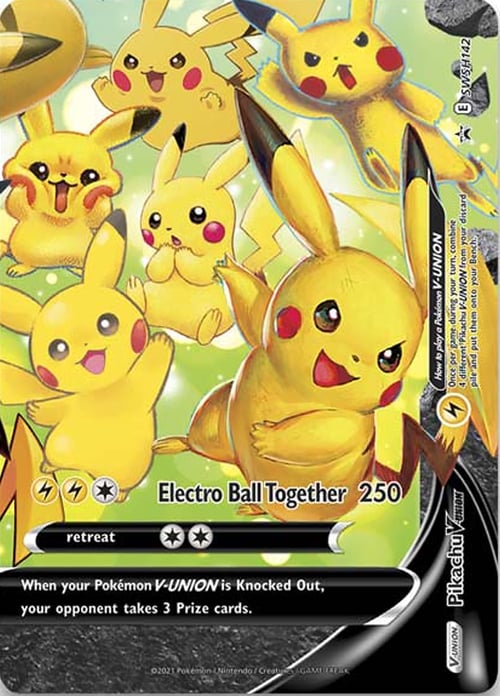 Pikachu V-UNION [Electro Ball Together] Frente