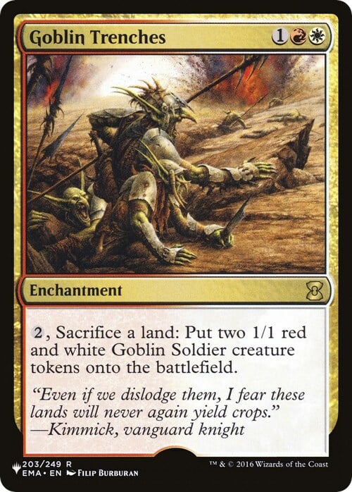 Trincee dei Goblin Card Front