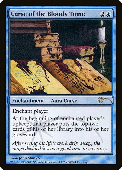 Curse of the Bloody Tome Card Front