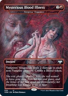 Vendetta dei Vampiri Card Front