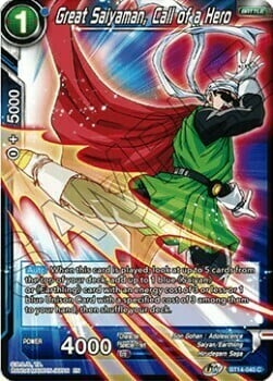 Great Saiyaman, Call of a Hero Frente