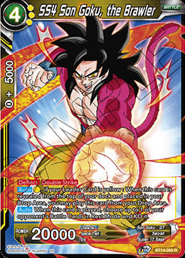 SS4 Son Goku, the Brawler Frente