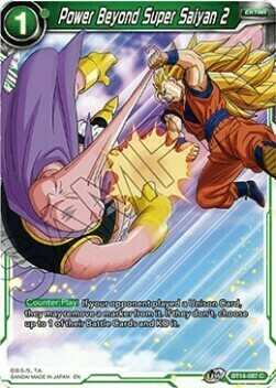 Power Beyond Super Saiyan 2 Card Front